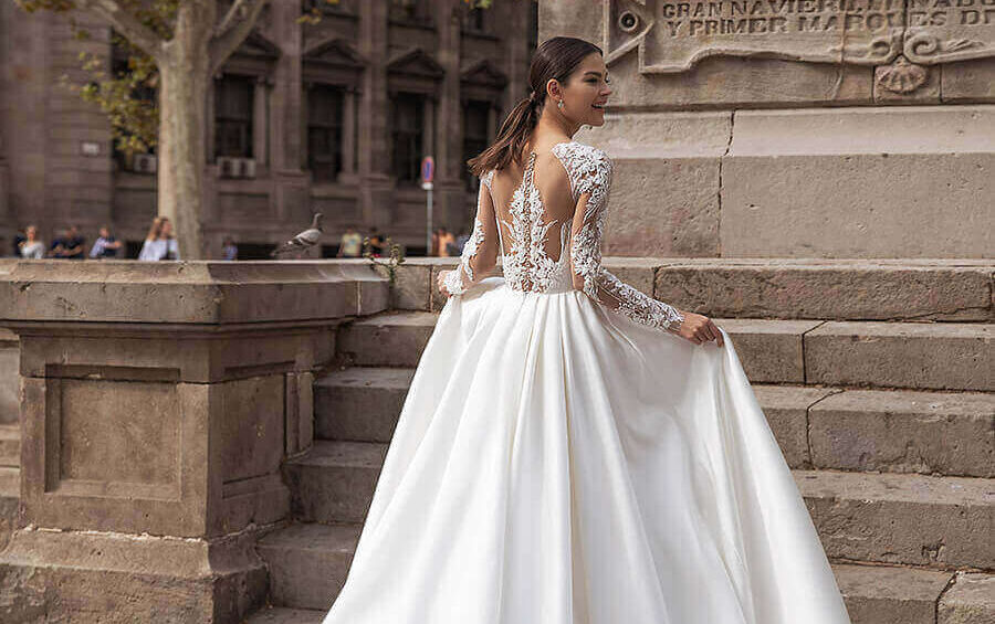 gown for wedding by nurj bridal
